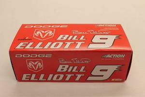 lot 10 image: Bill Elliot #9 2001 Dodge Intrepid RT Limited Edition Action Collectible Die-cast Race Car with Box