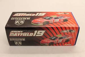 lot 13 image: Jeremy Mayfield #19 Dodge Intrepid Limited Edition Action Collectible Die-cast Race Car with Box