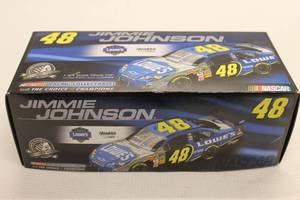 lot 19 image: Jimmie Johnson #48 Lowes 2008 Impala SS Limited Edition Action Collectible Die-cast Stock Car with Box