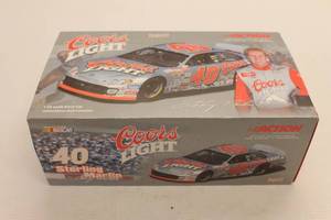 lot 27 image: Sterling Marlin #40 Coors Light 2001 Intrepid Limited Edition Action Collectible Die-cast Stock Car BANK with Box