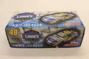 lot 32 image: Jimmie Johnson #48 Lowes2006 Lowes Preview 2005 Monte Carlo Action Collectible Limited Edition Die-cast Stock Car Replica with Box
