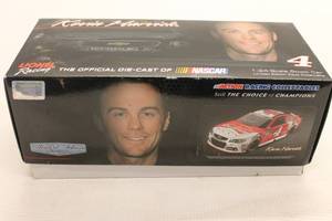 lot 34 image: Kevin Harvick #4 Budweiser 2014 SS Limited Edition Die-cast Stock Car Replica with Box