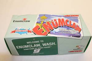 lot 77 image: Kasey Kahne Enumclaw Action Limited Edition Die-Cast Stock Car Replica with Box