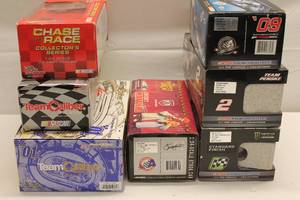 lot 95 image: Lot of 8 Empty Action Die-Cast Replica Boxes