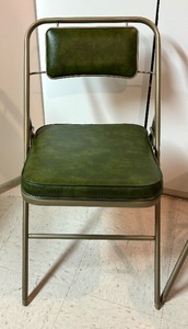lot 116 image: Two Vintage Folding Chairs