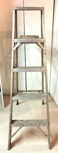 lot 117 image: Metal Step Ladder