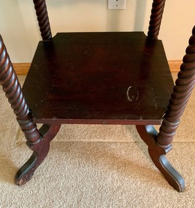 lot 75 image: Petite Antique Table