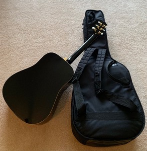lot 57 image: Beautiful New Delta Acoustic Guitar with Case