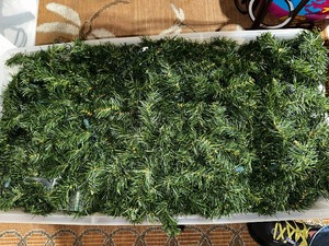 lot 348 image: Bin of Christmas Lighted Garland