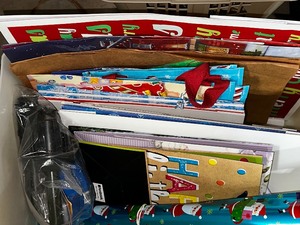 lot 369 image: Lot of Gift Bags and Boxes
