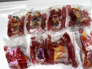 lot 376 image: McDonalds Happy Meal Tak Complete Collection in Original Bags NIB