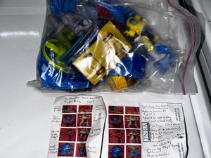 lot 382 image: 2002 Burger King The Martians have Landed Toys