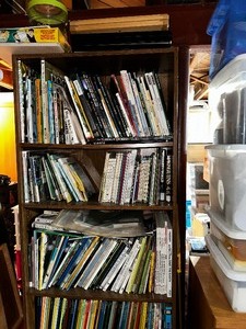 lot 394 image: Large Lot of Childrens Books and Bookcase
