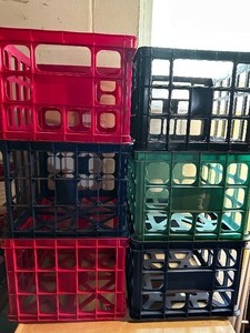 lot 264 image: Lot of Milk Crates