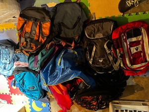 lot 275 image: Large Lot of Like New Backpacks 12 and a Variety of Totes and Bags