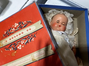 lot 316 image: Antique 1930s Arranbee Doll Company, Nancy Porcelian Doll