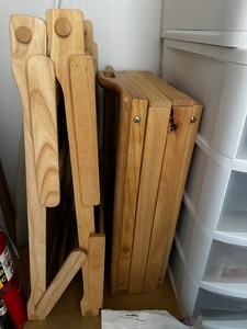 lot 194 image: Wood Breakfast Trays