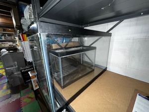 lot 252 image: Two Glass AquariumsFish Tanks