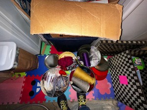 lot 258 image: Large Lot of Yarn and Craft Supplies