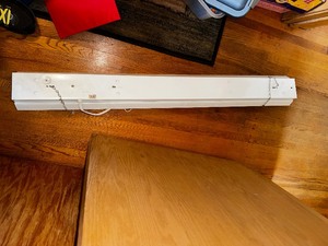 lot 39 image: New Hanging Fluorescent LightShop Light