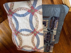 lot 41 image: Two Twin Size Vintage Quilts
