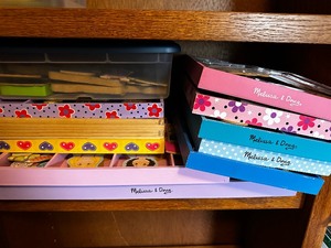 lot 52 image: Shelf Of Melissa And Douglas Puzzles