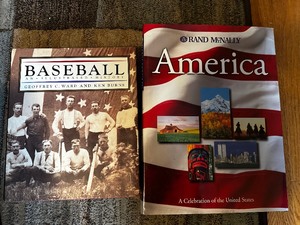 lot 92 image: Rand McNally America, And Baseball And Illustrated History, Coffee Table Books