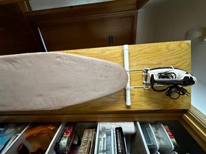 lot 28 image: Ironing Board And Iron