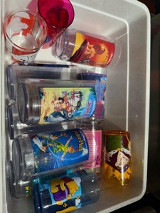 lot 225 image: Burger King Collector Series Disney Cups