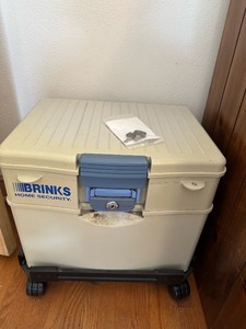 lot 82 image: Brinks Home Security Roller Safe
