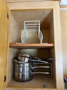 lot 87 image: Assortment of Wolfgang Puck and Meyer Steel Stainless Steel Cookware