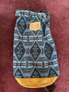 lot 66 image: Pendleton Crossbody Drawstring Bag
