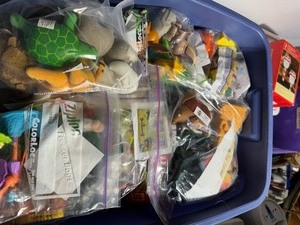 lot 298 image: Bin 2 of Collectible McDonalds Happy Meals Toys