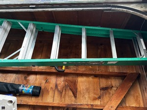 lot 400 image: 8 Foot Keller Step Ladder And Working Platform