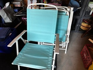 lot 460 image: Set Of Four Folding Chairs