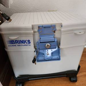 lot 126 image: Brinks Floor Safe Approximately Measuring 20 x 13 x 22