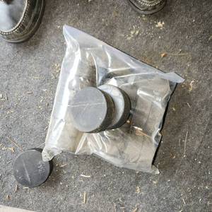 lot 423 image: Bag Of Hockey Pucks.