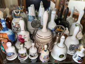lot 25 image: Entire Lot of Various Souvenir Bells