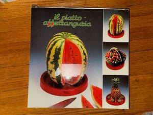 lot 115 image: Vintage Watermelon Serving Tray