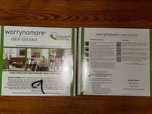 lot 114 image: Worrynomore Furniture Cleaning Kits