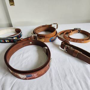 lot 148 image: Collection Of Vintage Belts