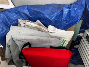 lot 286 image: Pile Of Tarps