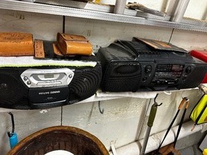 lot 298 image: Two Boomboxes