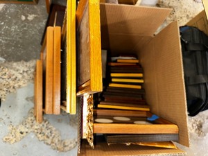 lot 337 image: Large Collection Of Photo Frames