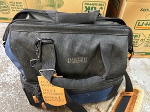 lot 340 image: Duluth Trading Company Bag Filled With iPod Accessories And Walkman Accessories