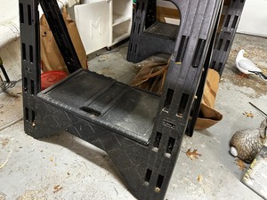 lot 341 image: Folding Sawhorses