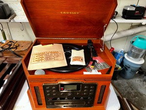 lot 354 image: Crosley Model CR 248 Stereo Music System