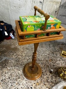 lot 362 image: Handmade Kleenex Box Stand
