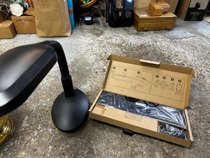 lot 369 image: Desk Lamp, And New Keyboard