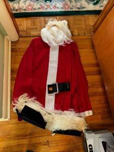 lot 111 image: Vintage Santa Coat with Beard